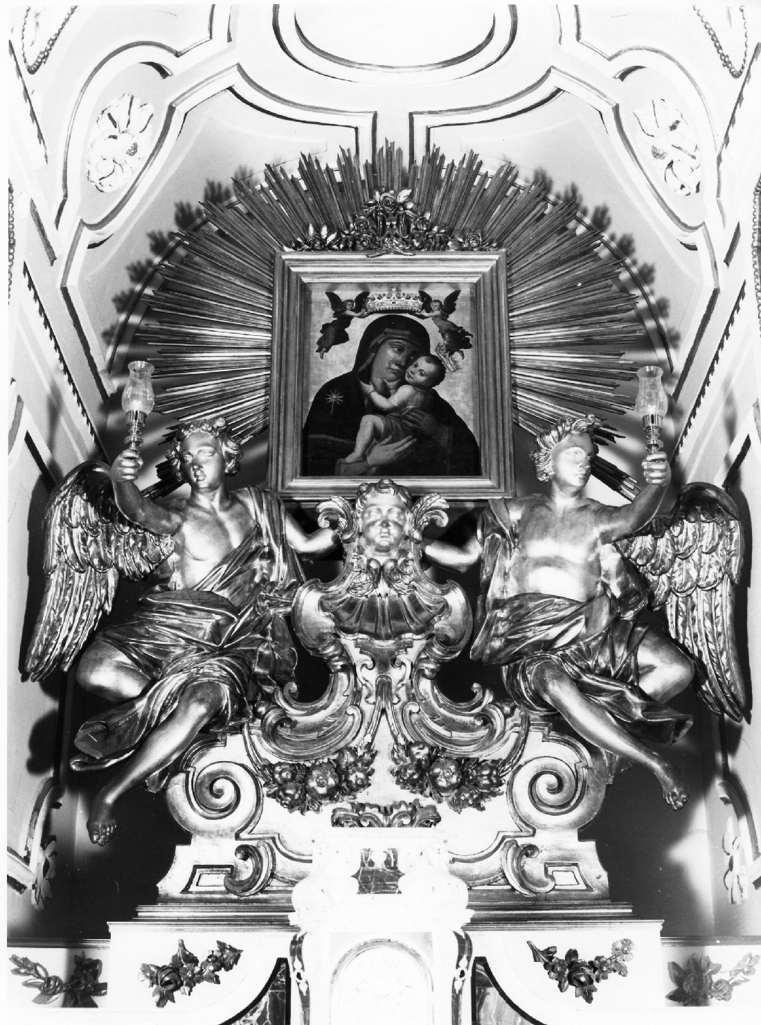 decorazione plastica, insieme - bottega napoletana (prima metà sec. XIX)