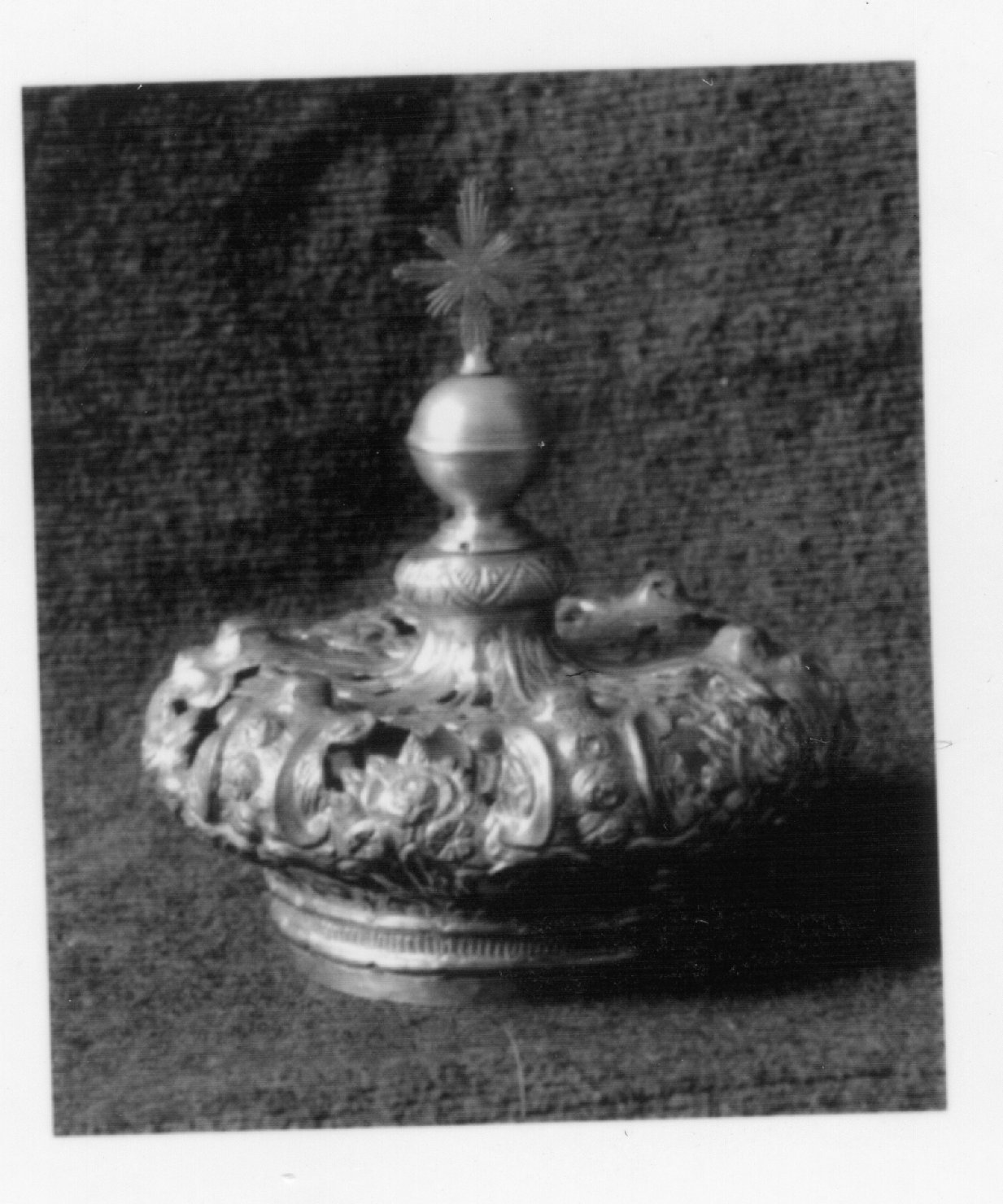 corona da statua - bottega napoletana (seconda metà sec. XVII)