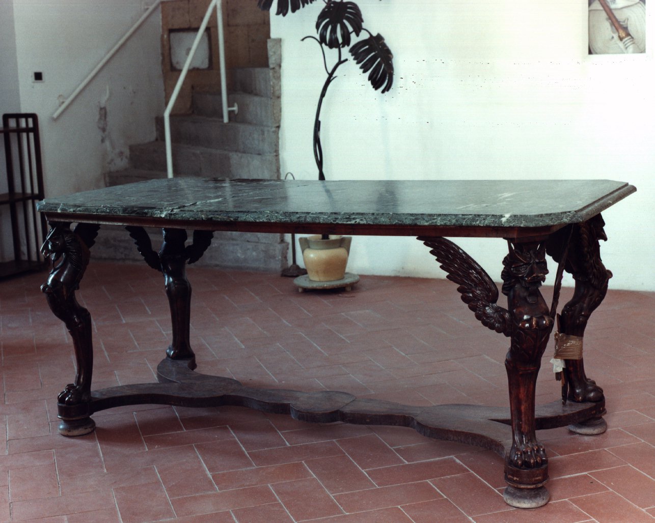 tavolo - bottega napoletana (ultimo quarto sec. XIX)