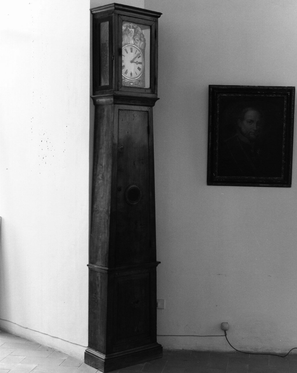 pendola - bottega napoletana (fine/inizio secc. XIX/ XX)