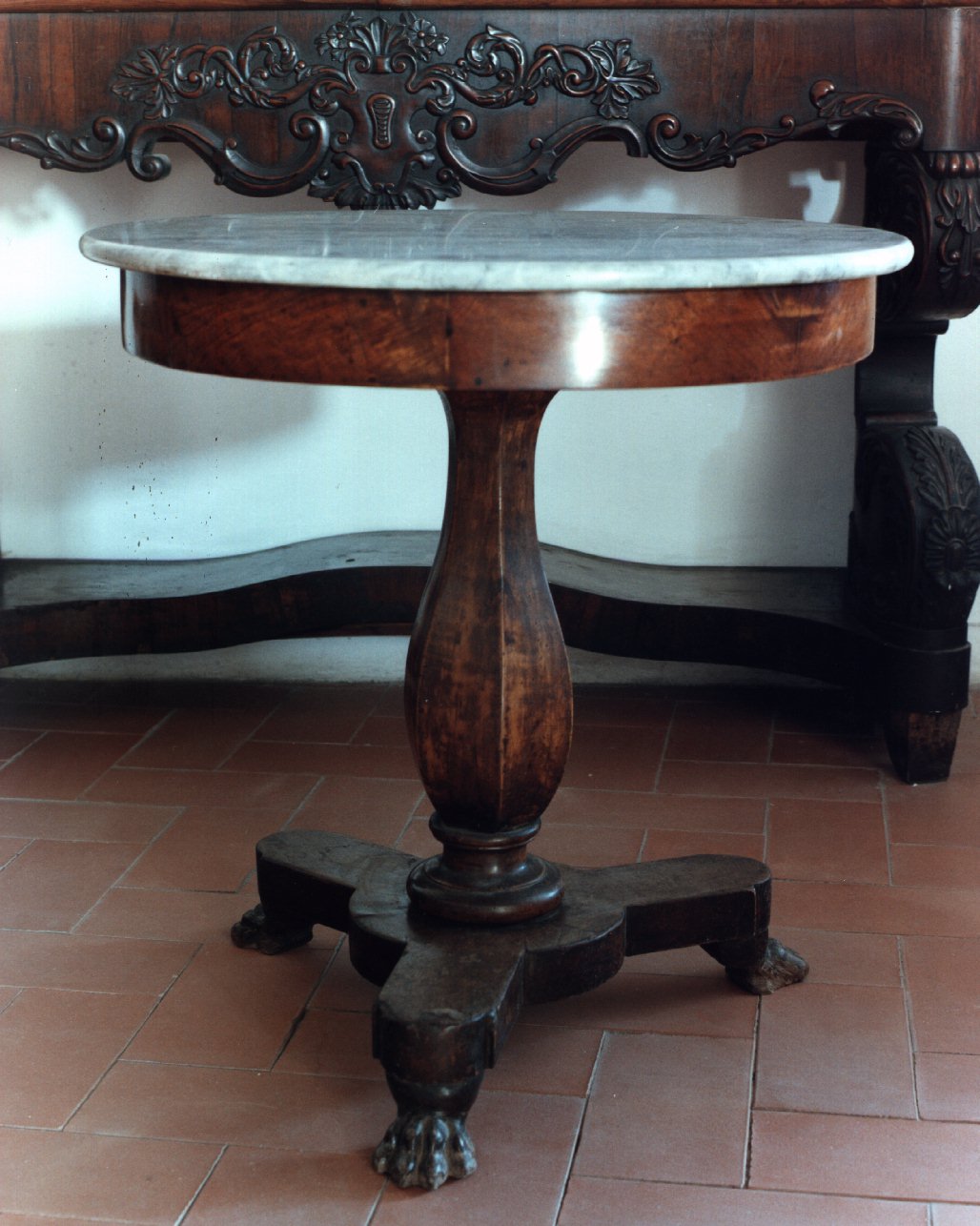 tavolino - bottega napoletana, manifattura napoletana (primo quarto sec. XX)