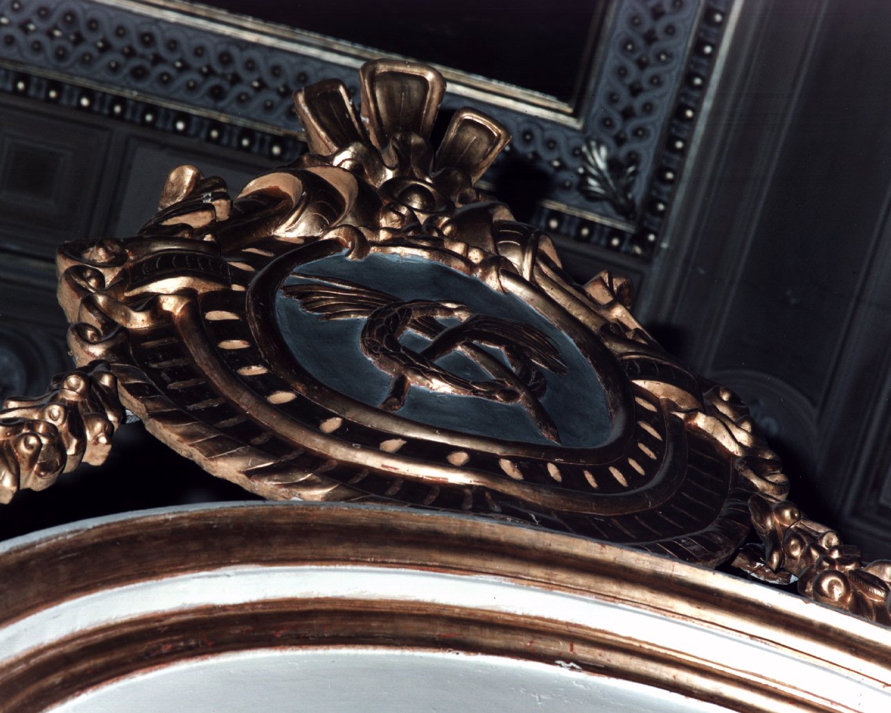 decorazione, elemento d'insieme - bottega napoletana (seconda metà sec. XIX)