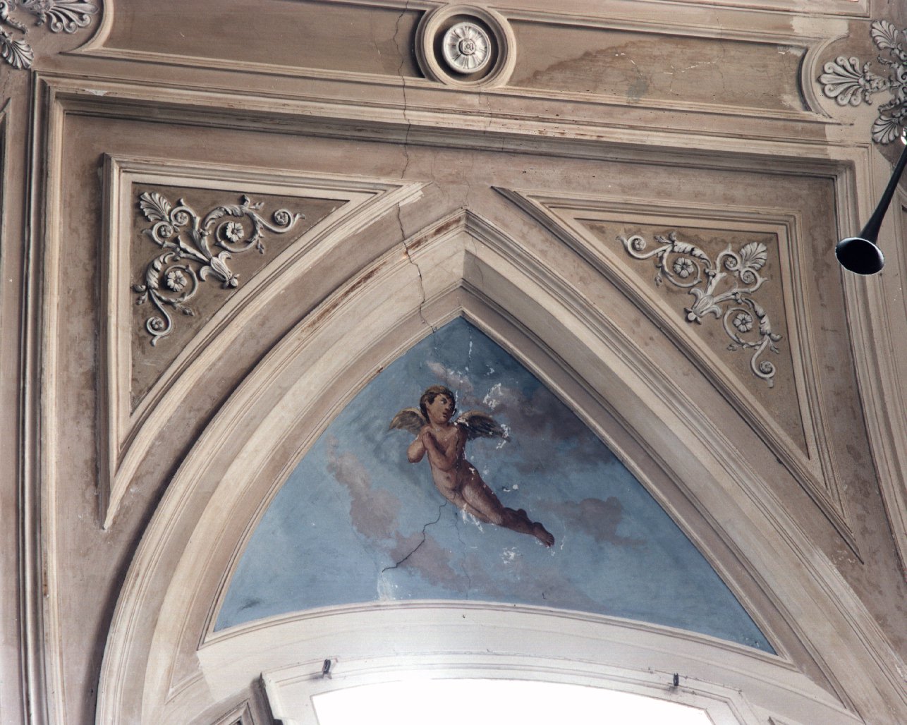 angelo (dipinto, elemento d'insieme) di Simonetti Alfonso (sec. XIX)