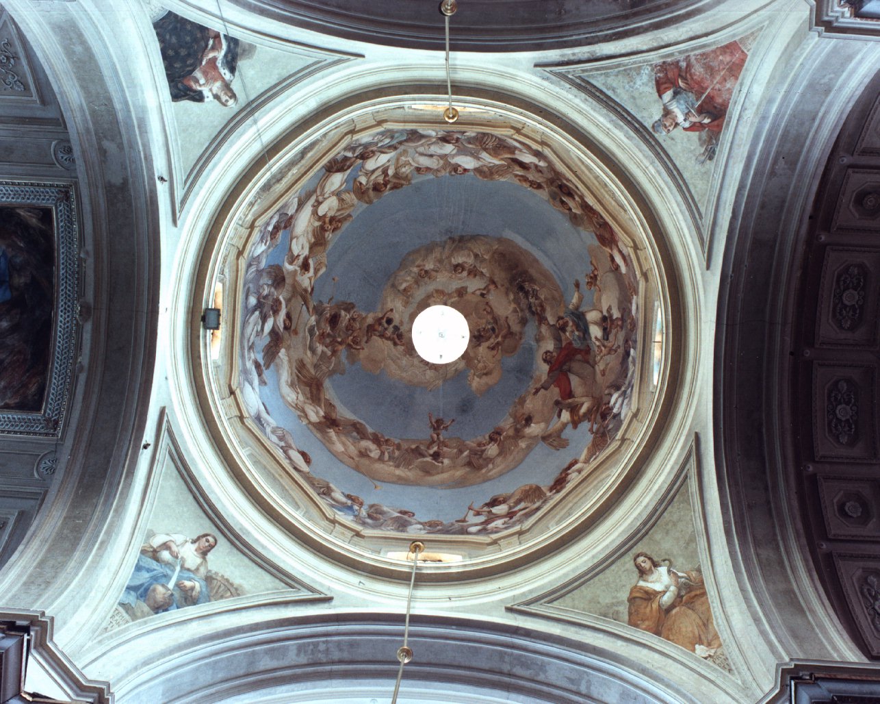 paradiso (dipinto, insieme) di Bocchetti Gaetano (sec. XX)
