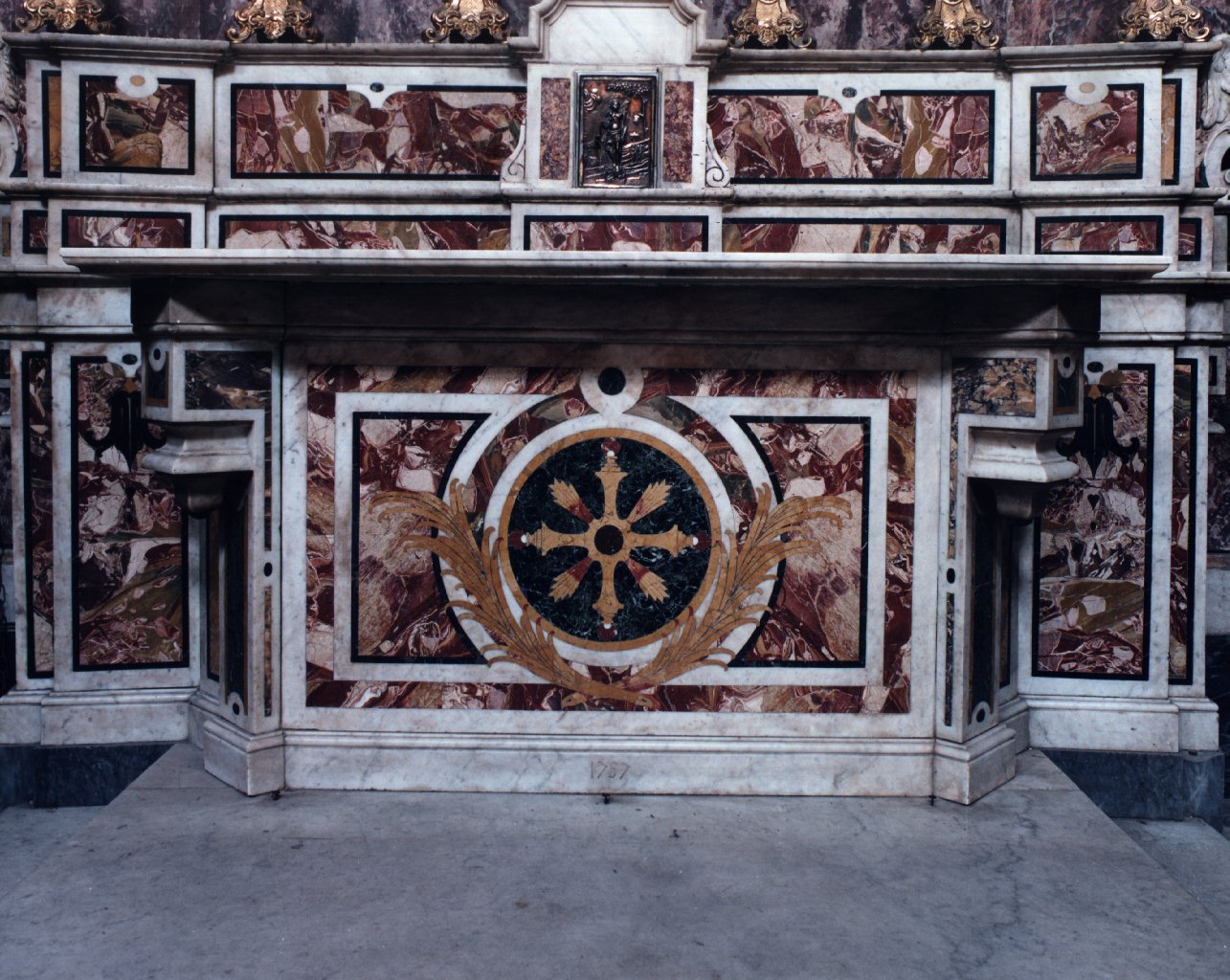 paliotto - bottega napoletana (sec. XVIII)