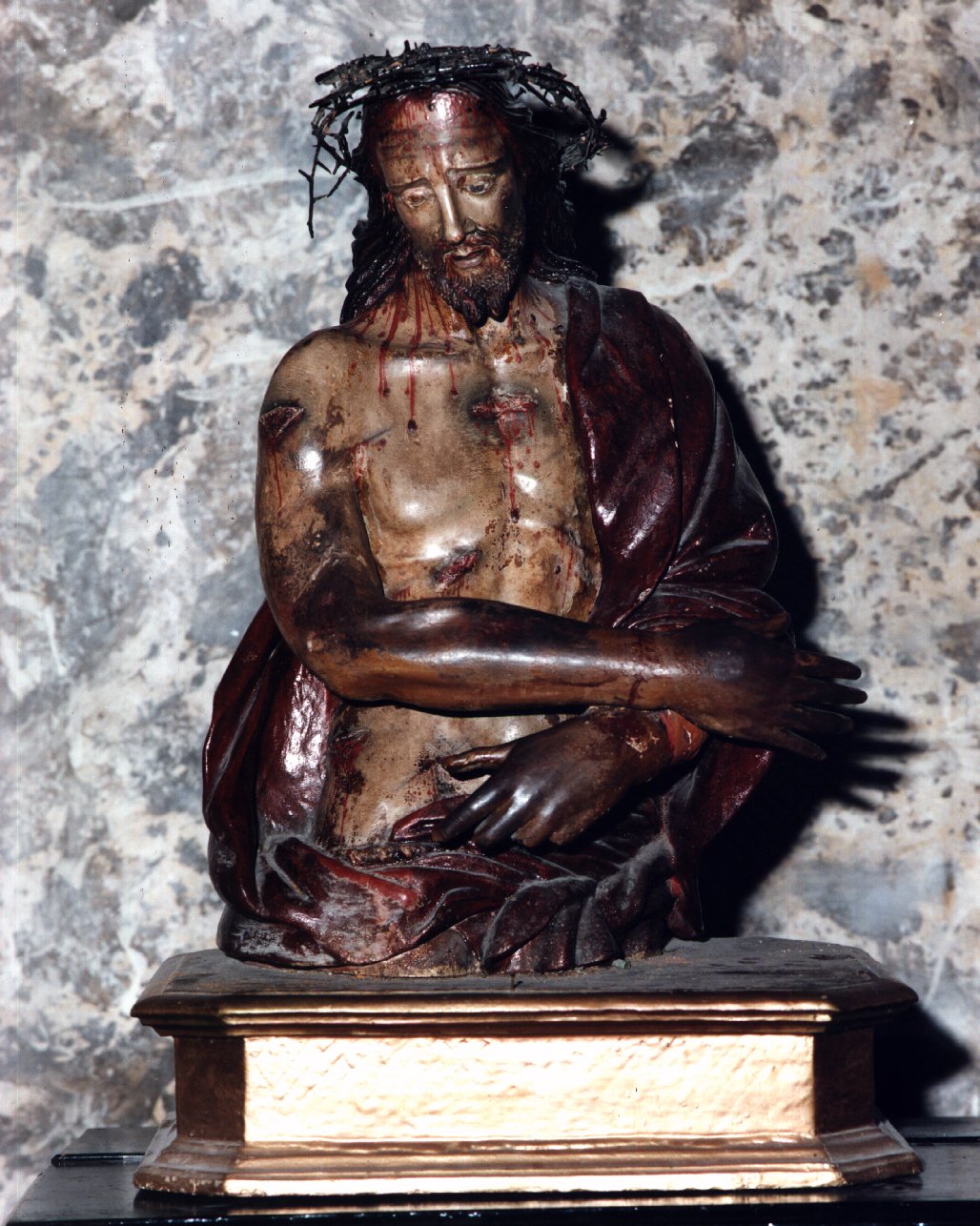 Ecce Homo (busto) - bottega napoletana (sec. XVII)