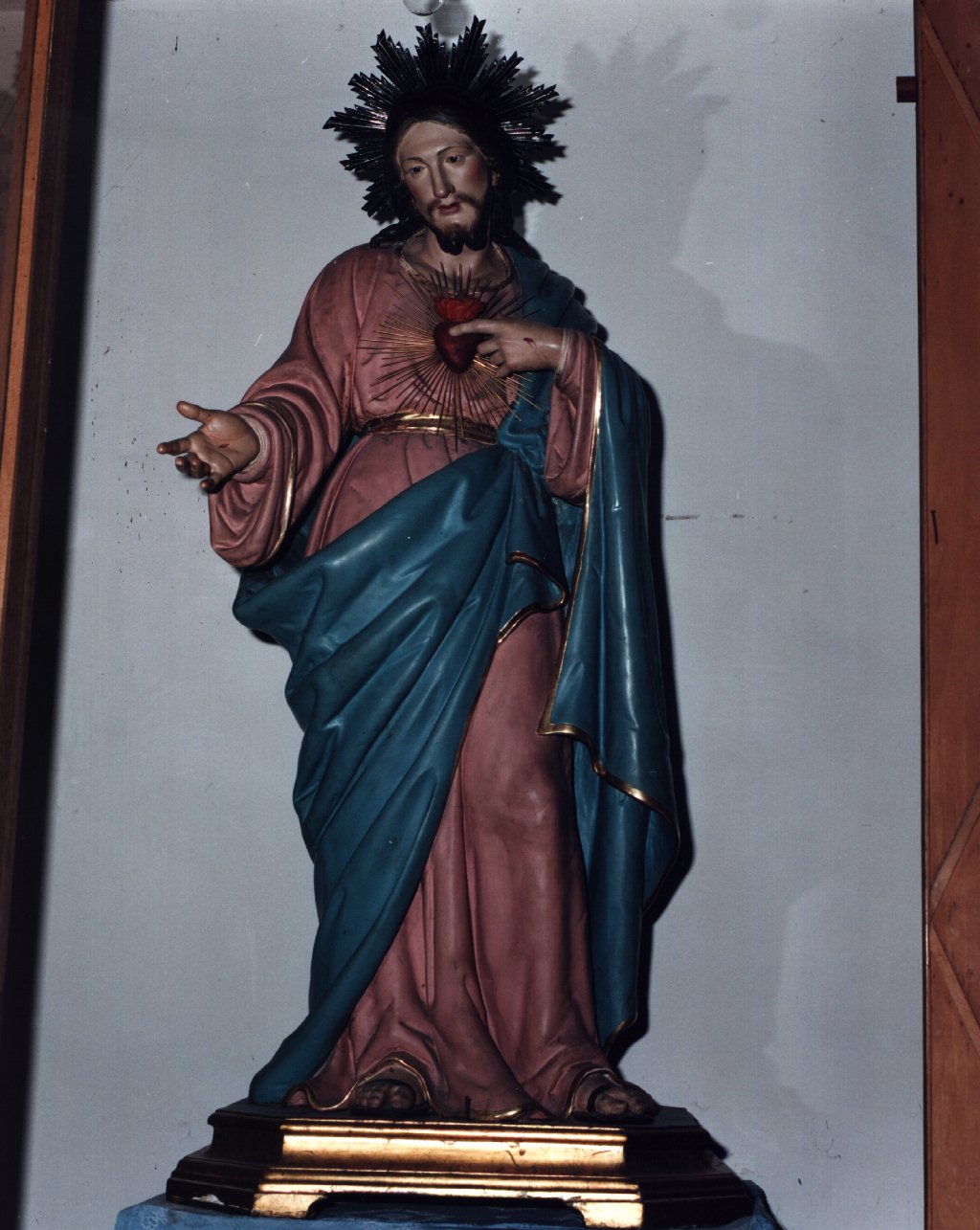Sacro Cuore di Gesù (statua) di Pedace Enrico (sec. XIX)