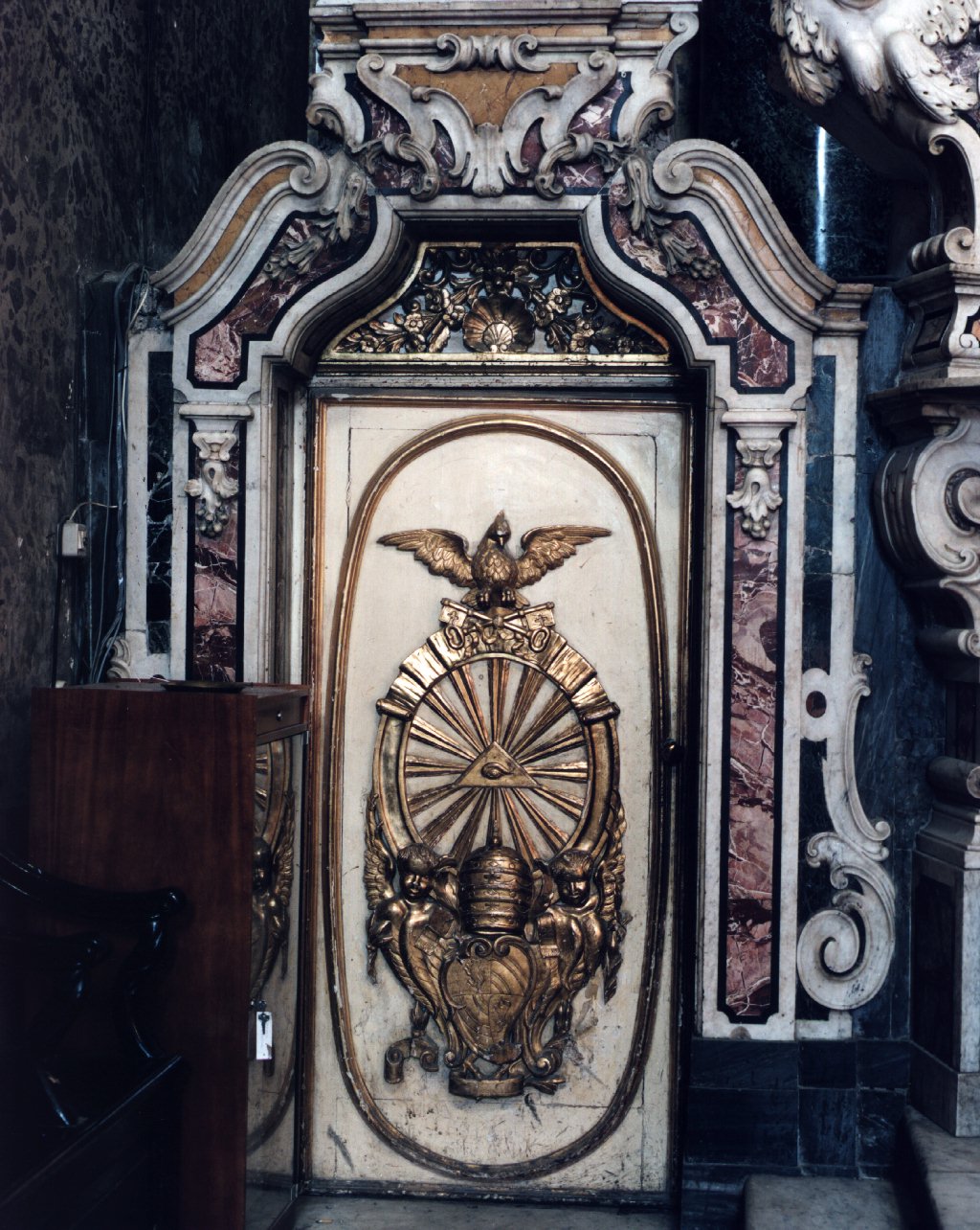 mostra di porta - bottega napoletana (sec. XVIII)