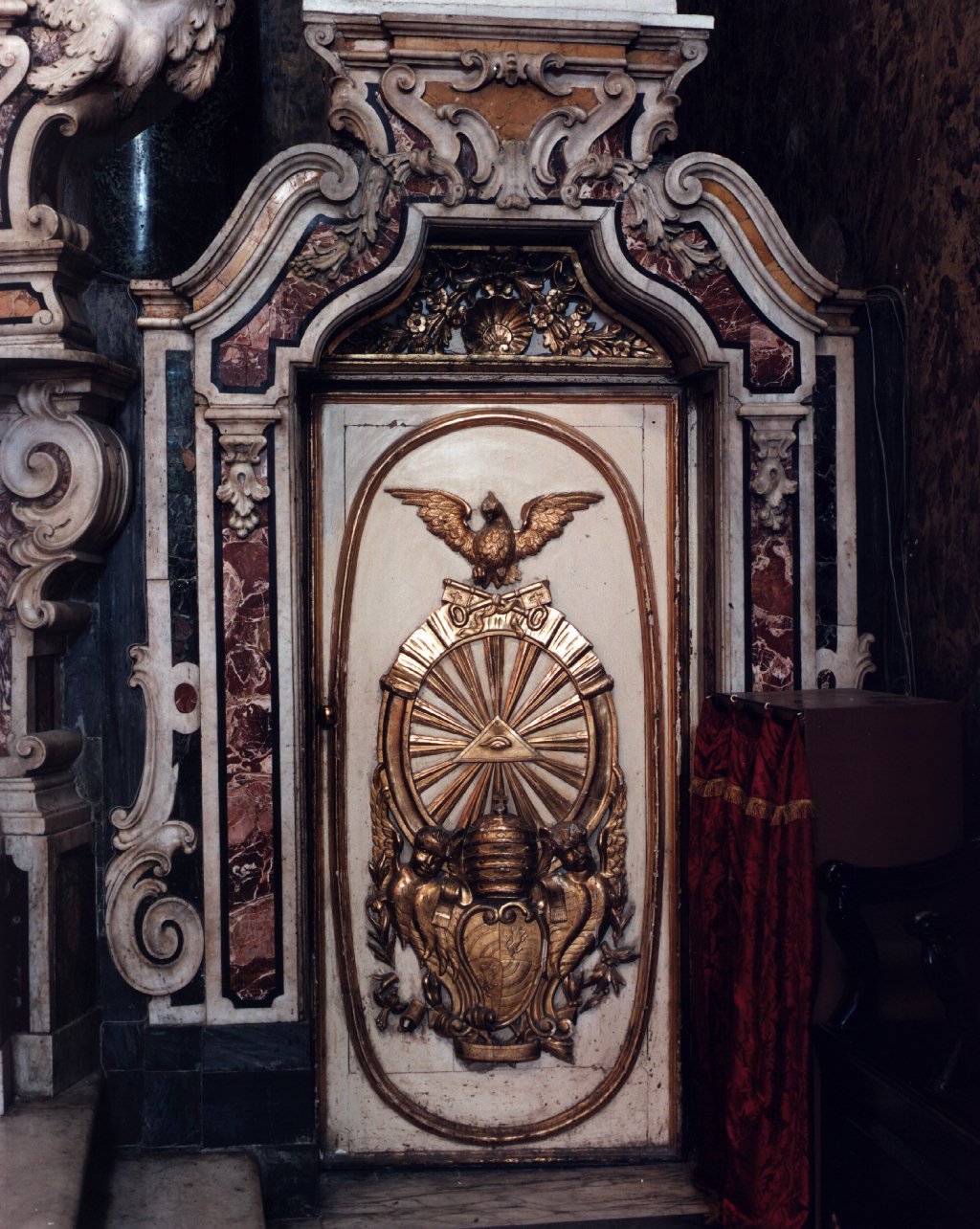 mostra di porta - bottega napoletana (sec. XVIII)