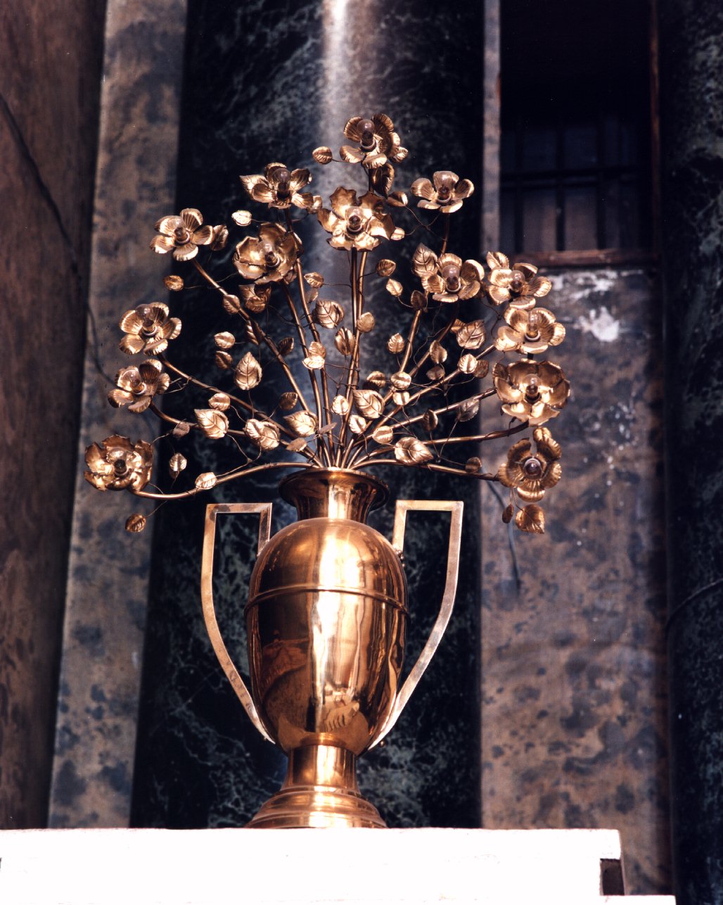 vaso d'altare, serie - bottega napoletana (sec. XIX)