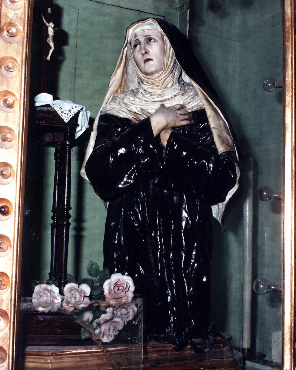 Santa Rita da Cascia (statua) - bottega napoletana (sec. XIX)