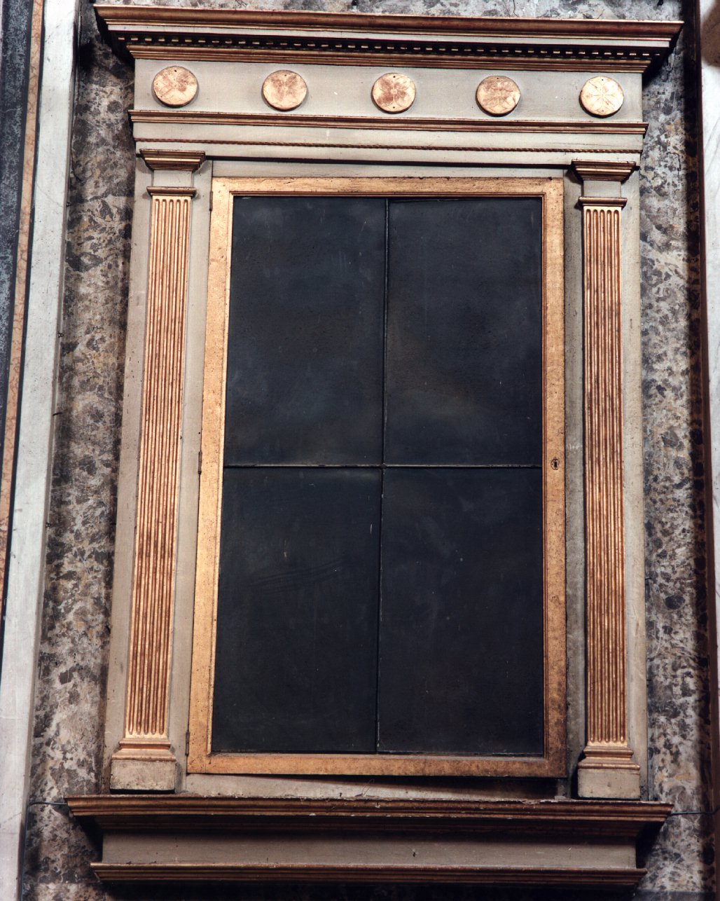 mostra di nicchia - bottega napoletana (sec. XVIII)