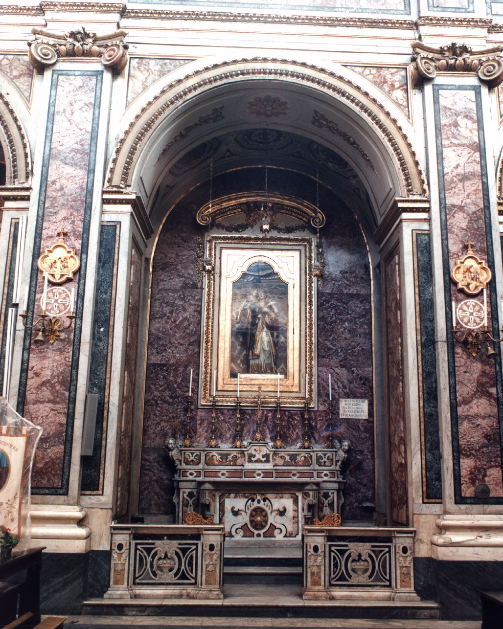 motivi decorativi (decorazione plastica) - bottega napoletana (seconda metà sec. XIX)