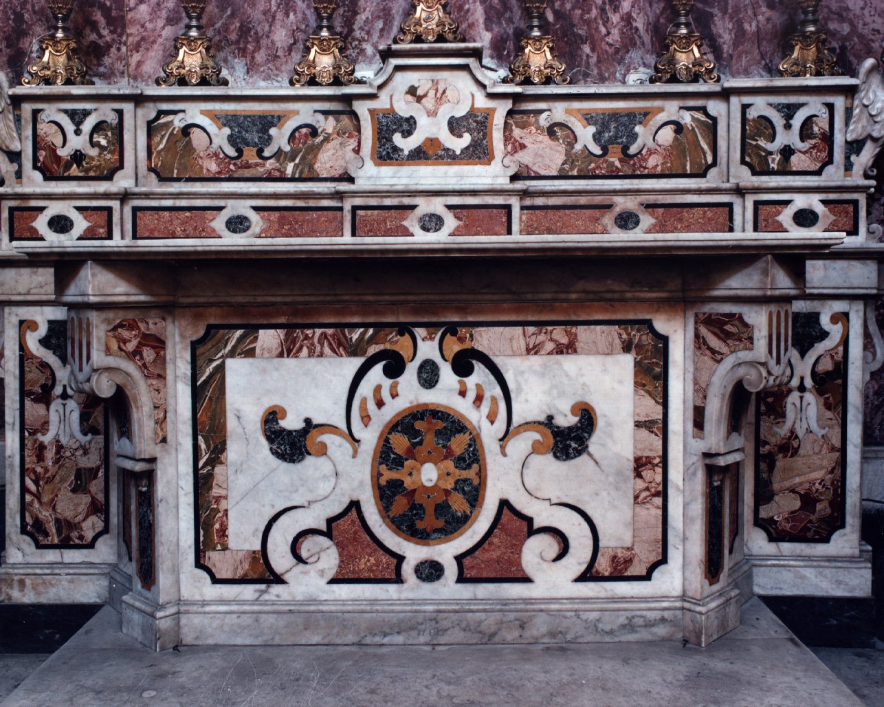 paliotto - bottega napoletana (sec. XVIII)