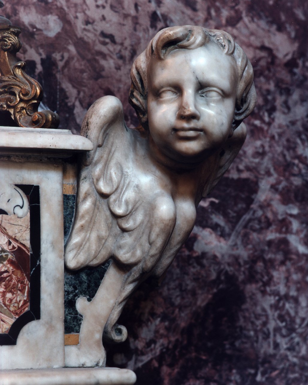 cherubino (scultura) - bottega napoletana (sec. XVIII)