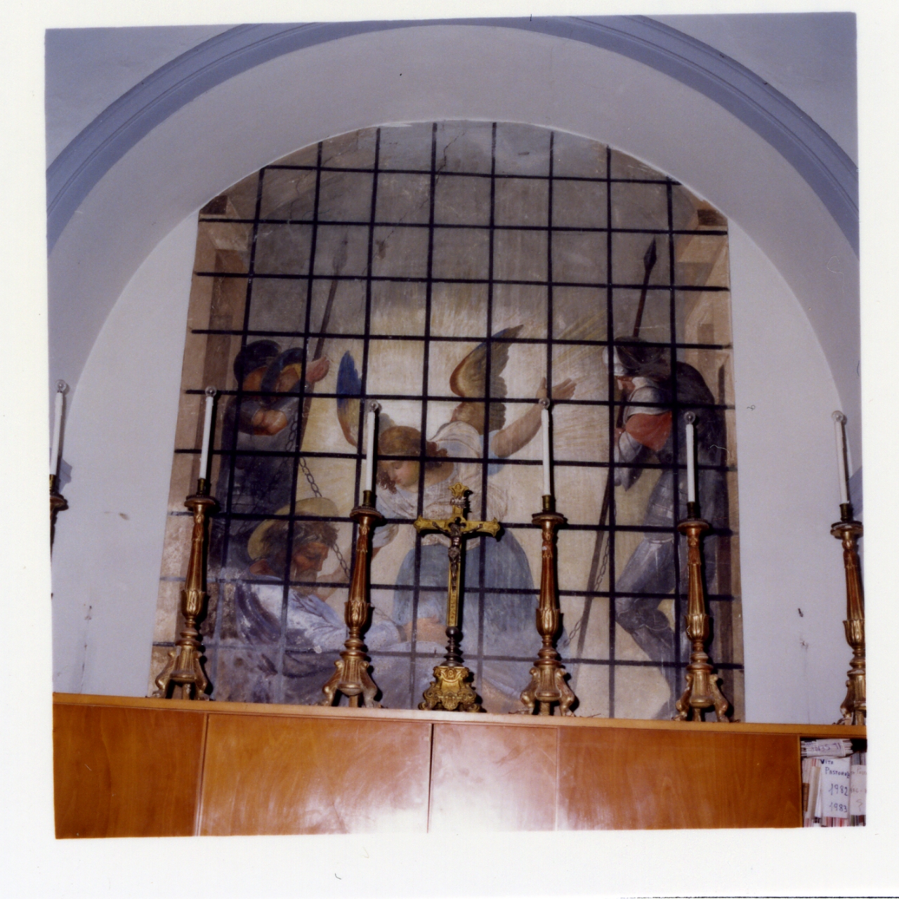 San Pietro liberato dal carcere da un angelo (dipinto) - ambito napoletano (sec. XIX)