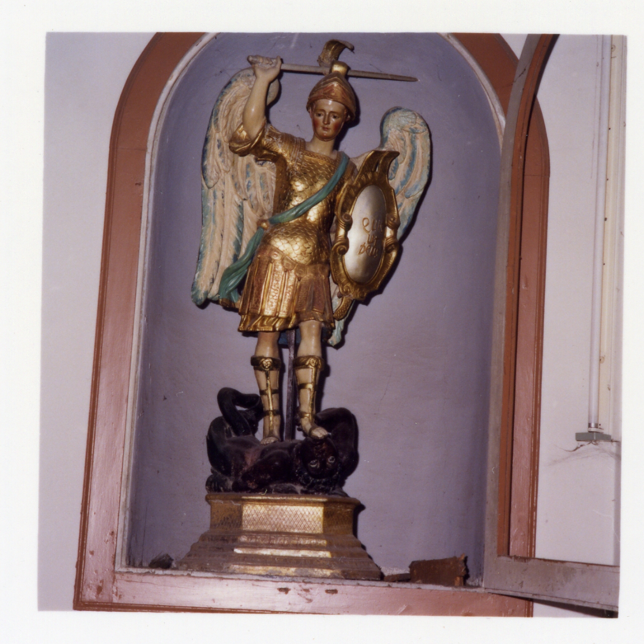 San Michele Arcangelo (statua) - bottega napoletana (seconda metà sec. XVIII)