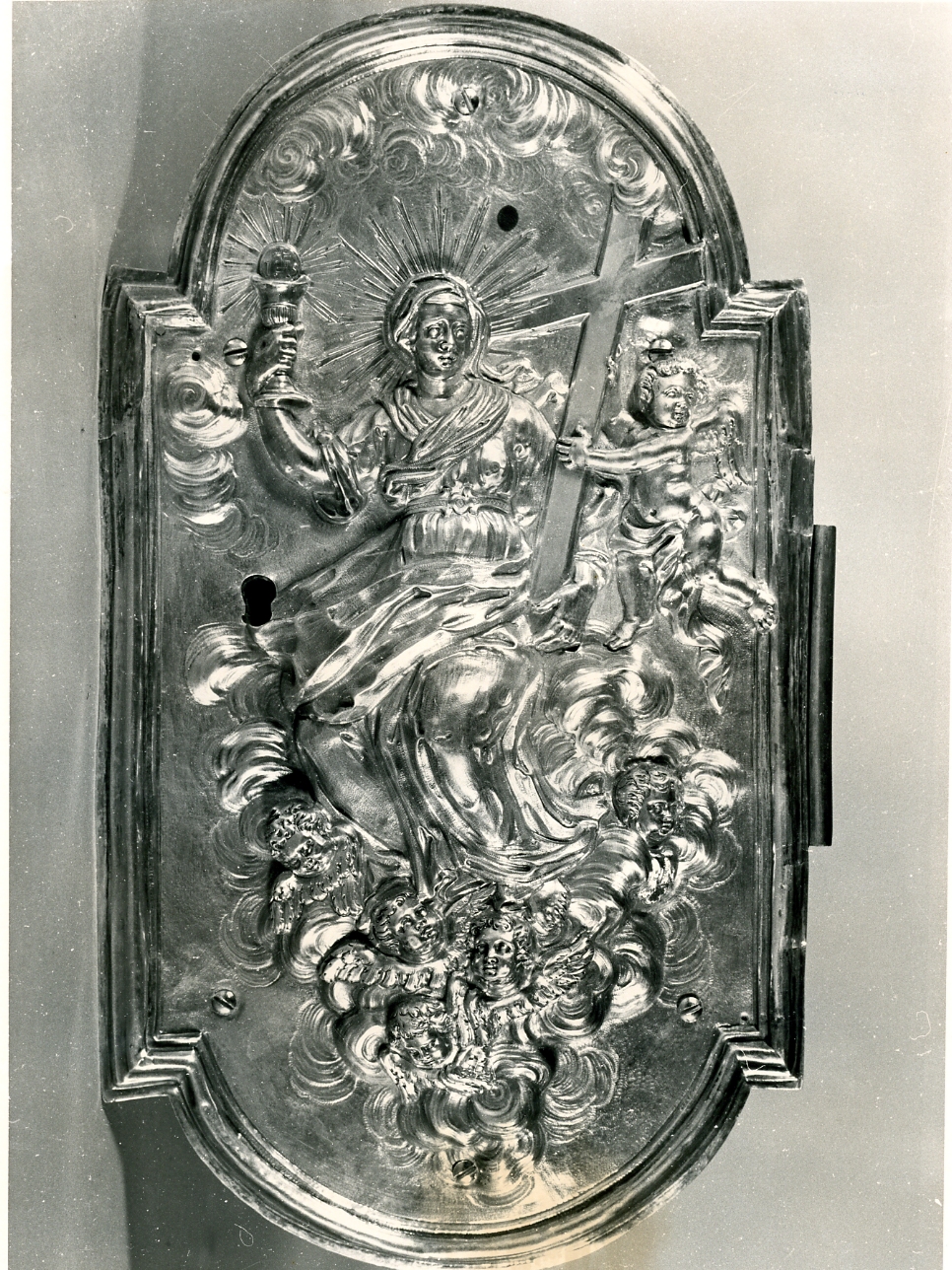 Fede (sportello di tabernacolo) - bottega napoletana (fine/inizio secc. XVII/ XVIII)