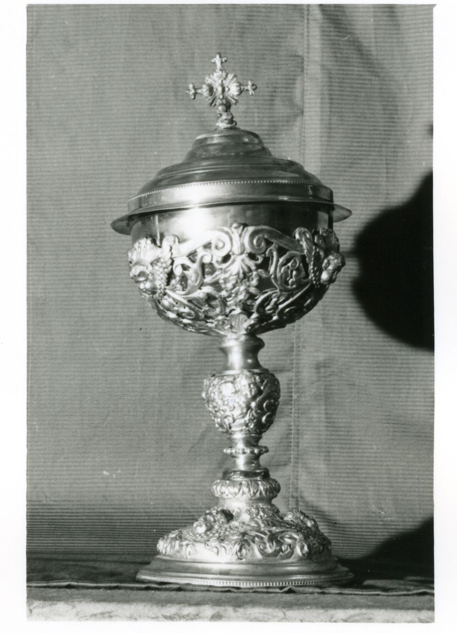 pisside - bottega napoletana (metà sec. XVIII)