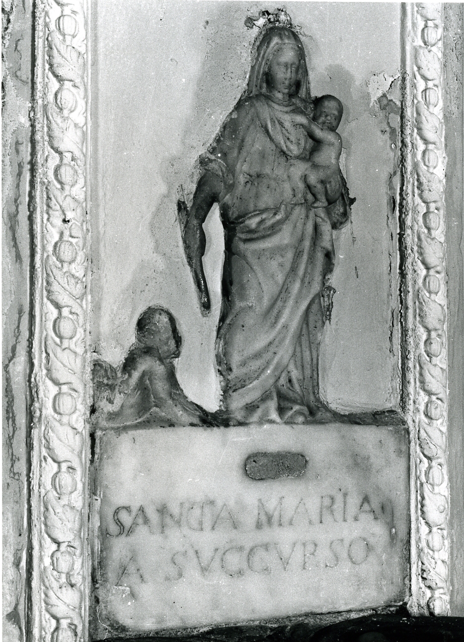 Madonna del Soccorso (rilievo) - bottega napoletana (seconda metà sec. XVIII)