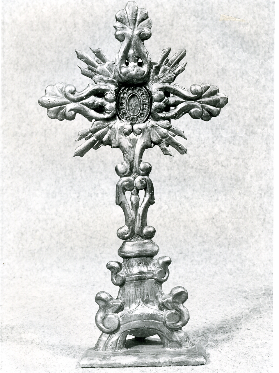 reliquiario - a ostensorio - bottega napoletana (metà sec. XVIII)