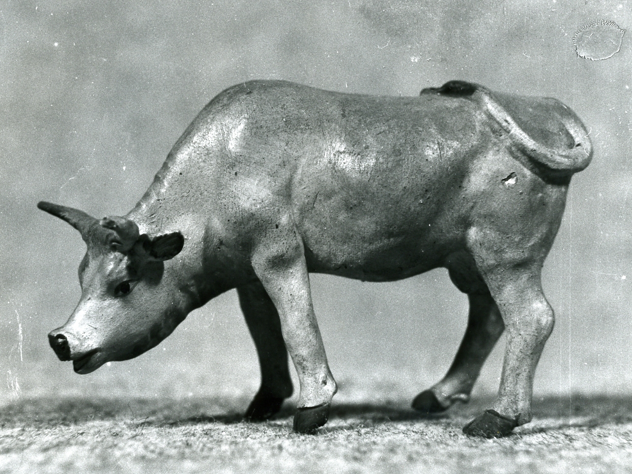 bue (statuetta di presepio) - bottega napoletana (metà sec. XIX)