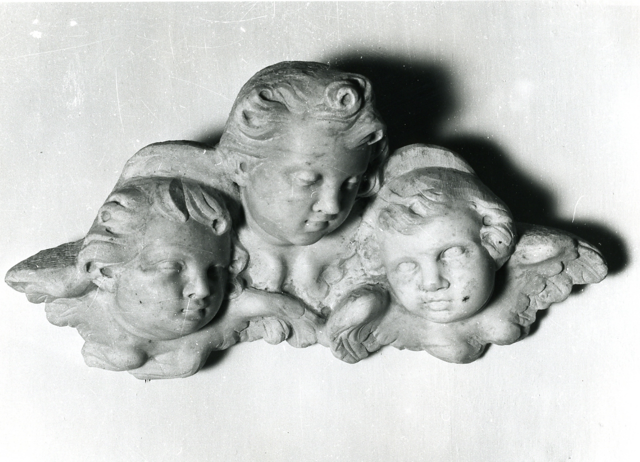 cherubini (scultura, frammento) - bottega napoletana (seconda metà sec. XVII)