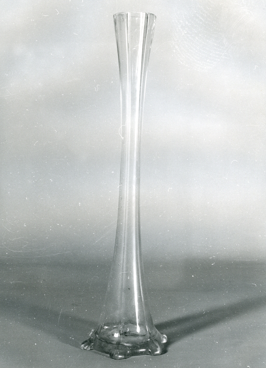 vaso da fiori, serie - bottega italiana (seconda metà sec. XIX)