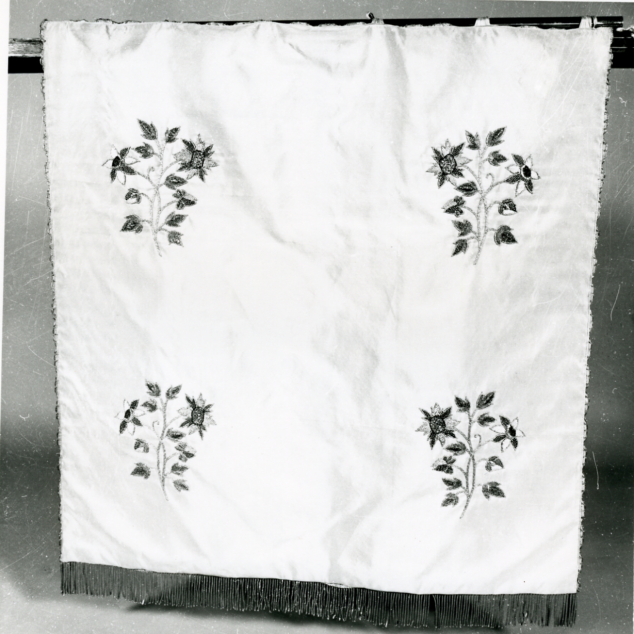 stendardo processionale - manifattura napoletana (seconda metà sec. XIX)