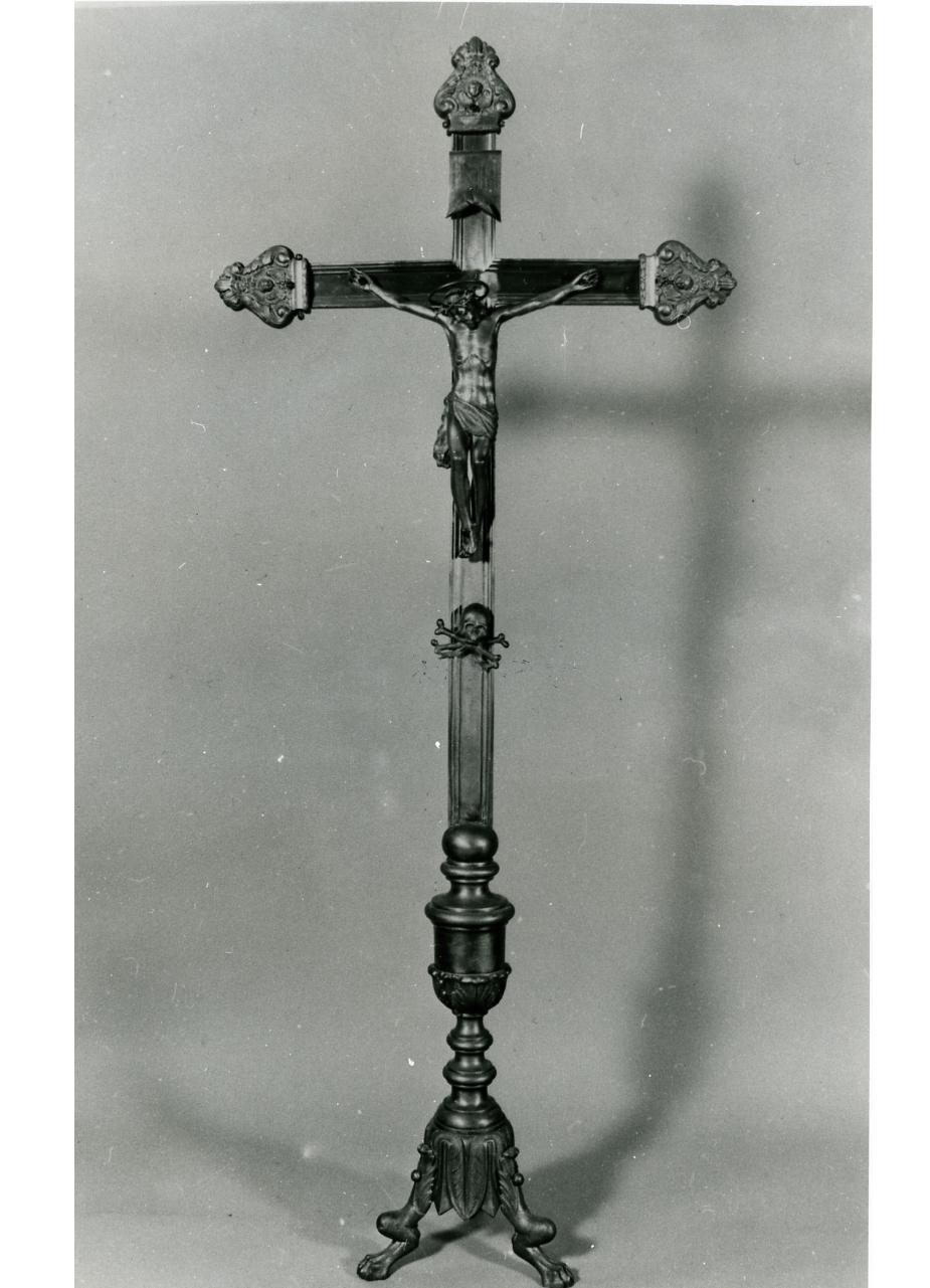 croce d'altare - bottega napoletana (metà sec. XIX)