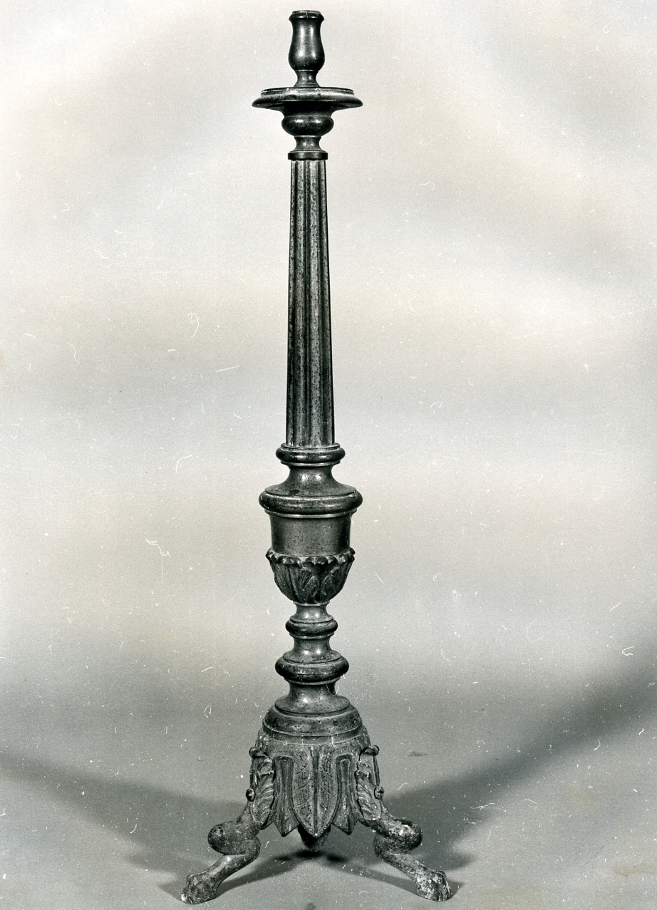 candeliere, serie - bottega napoletana (prima metà sec. XIX)