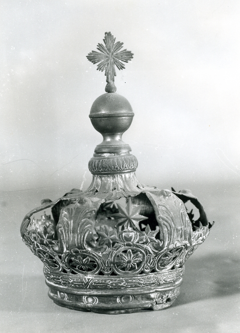 corona da statua - bottega napoletana (seconda metà sec. XVIII)