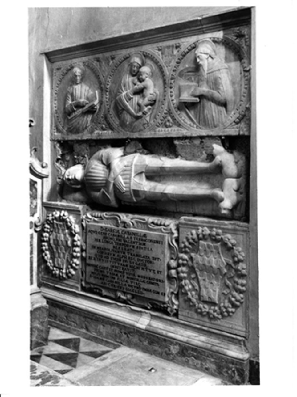 rilievo, elemento d'insieme di Della Pila Jacopo (sec. XV)