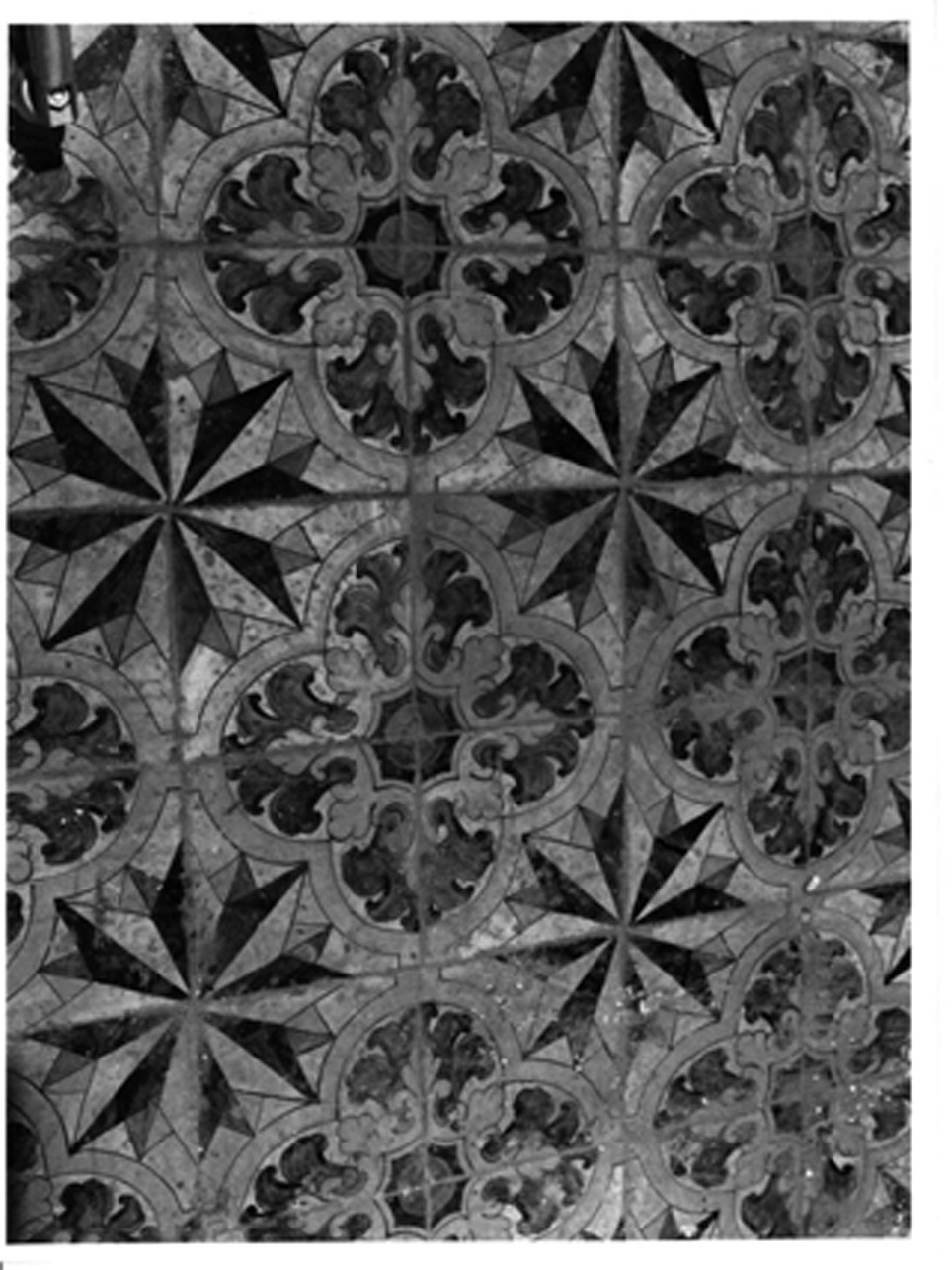 pavimento - bottega napoletana (metà sec. XVIII)