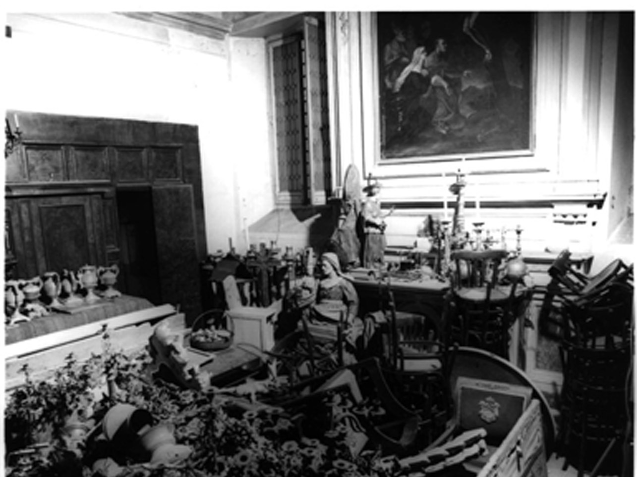 ALTARE, ELEMENTO D'INSIEME - BOTTEGA NAPOLETANA (FINE sec. XIX)