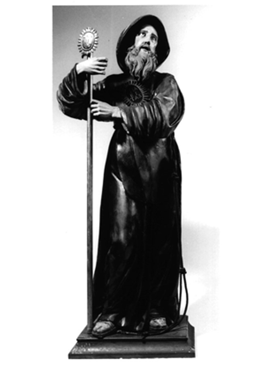 SAN FRANCESCO DI PAOLA (SCULTURA) - bottega argentiera napoletana (Prima metà sec. XIX)