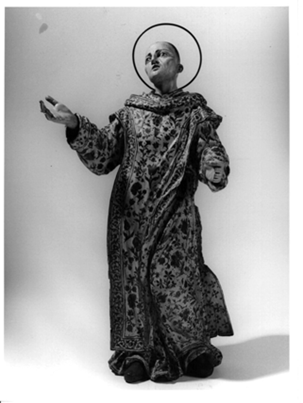 Santo Olivetano (statuetta) - bottega napoletana (sec. XVII)