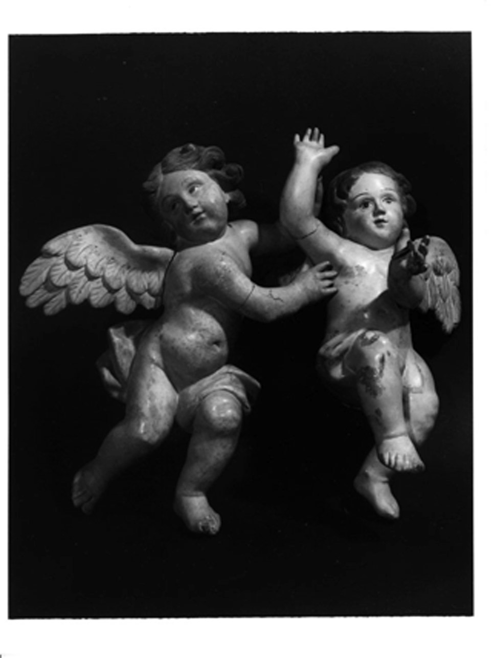 putto (statuetta) - bottega napoletana (prima metà sec. XIX)