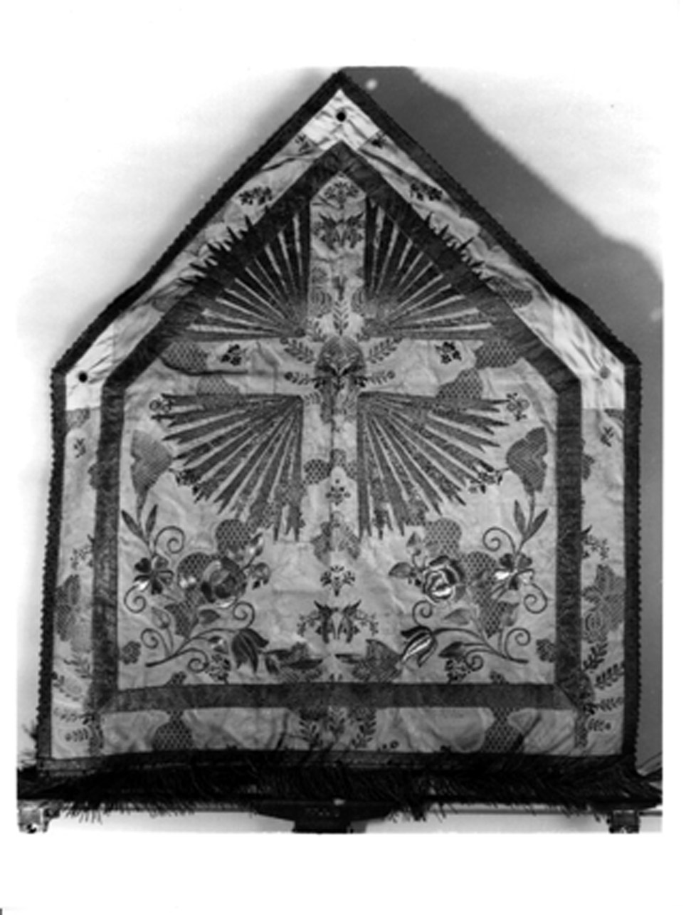 stendardo processionale - manifattura napoletana (prima metà sec. XIX)