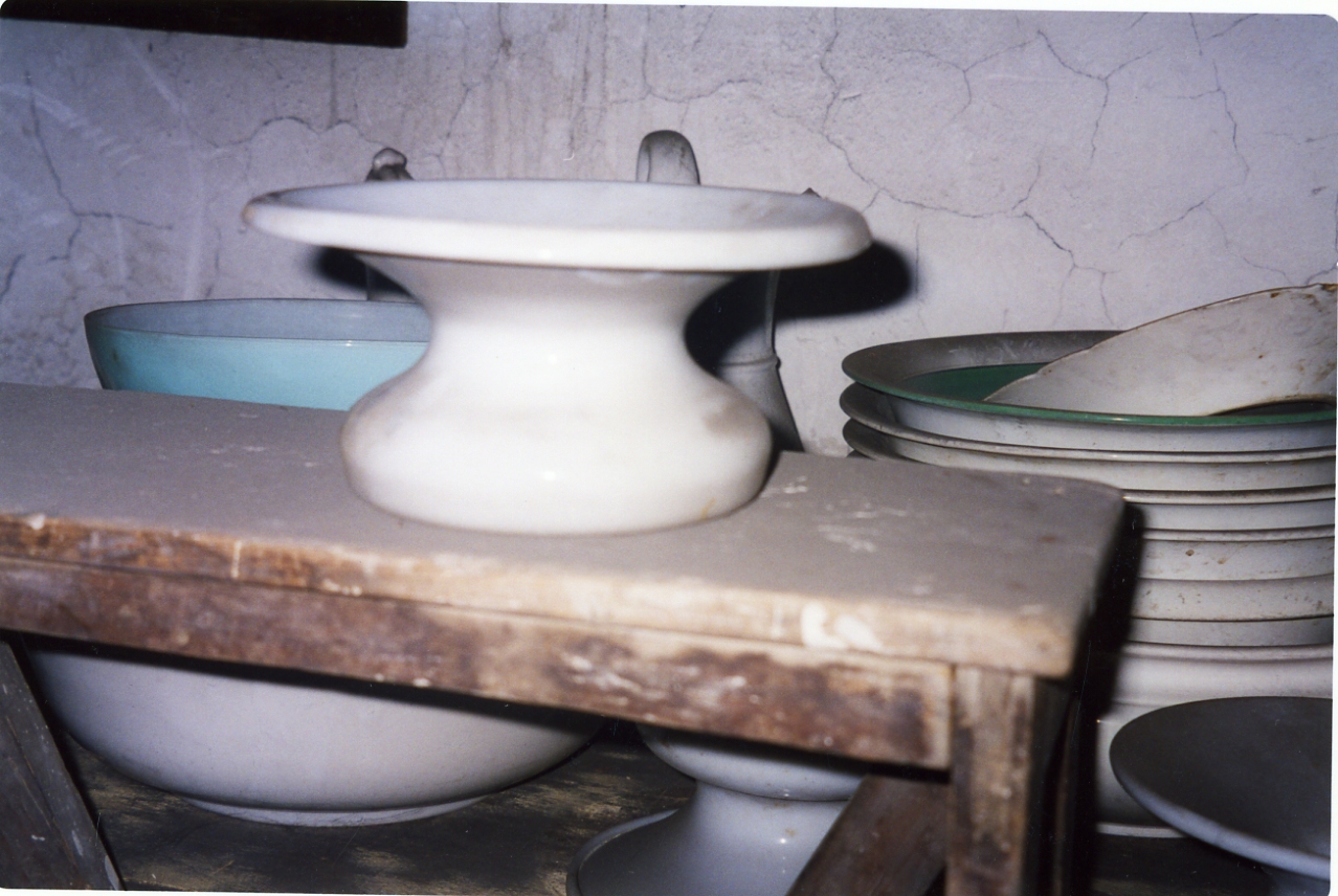 alzata, serie - bottega napoletana (metà sec. XIX)