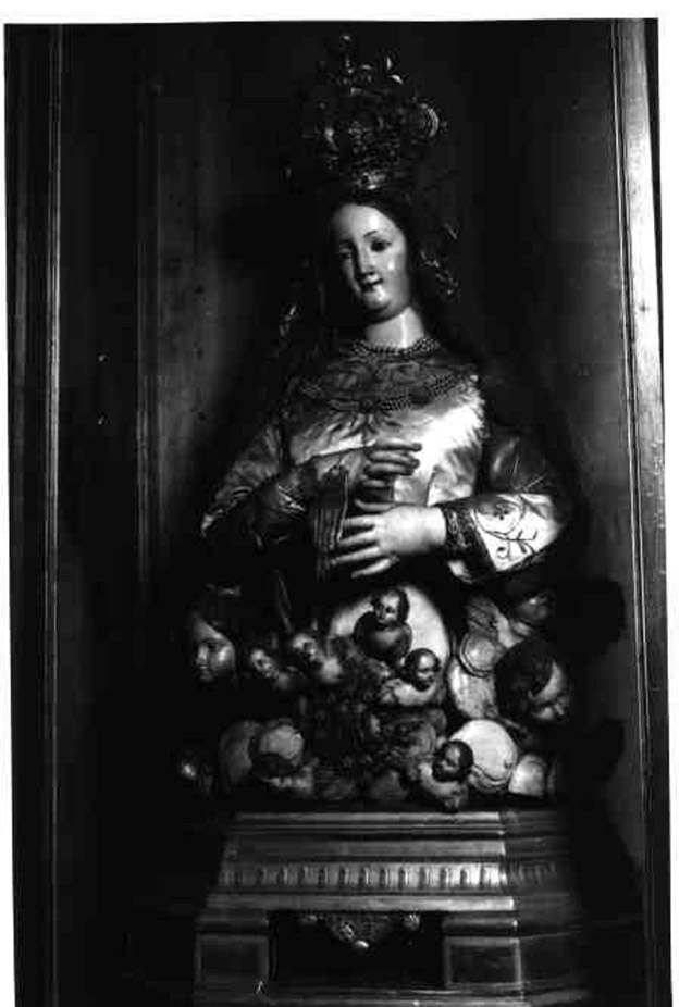 MADONNA (STATUA DEVOZIONALE) - AMBITO NAPOLETANO (Metà sec. XVIII)