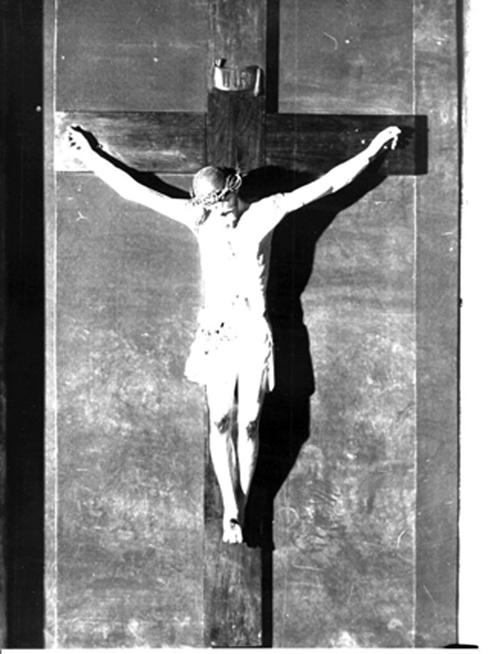 CROCIFISSO - MANIFATTURA POPOLARE (Prima metà sec. XX)