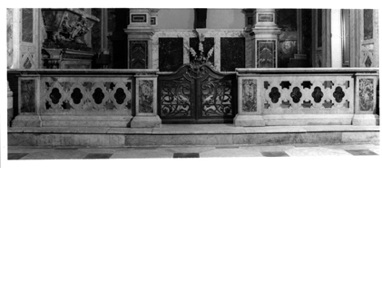 BALAUSTRATA, SERIE - BOTTEGA NAPOLETANA (INIZIO sec. XX)