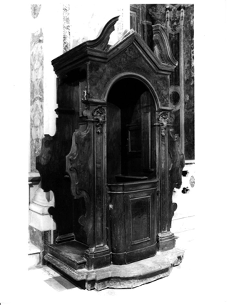 CONFESSIONALE, SERIE - manifattura napoletana (FINE sec. XVII)