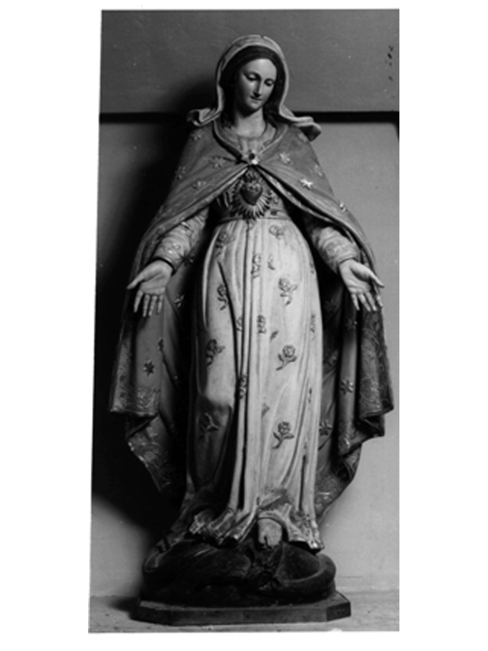 IMMACOLATA CONCEZIONE (STATUA DEVOZIONALE) - manifattura napoletana (INIZIO sec. XX)