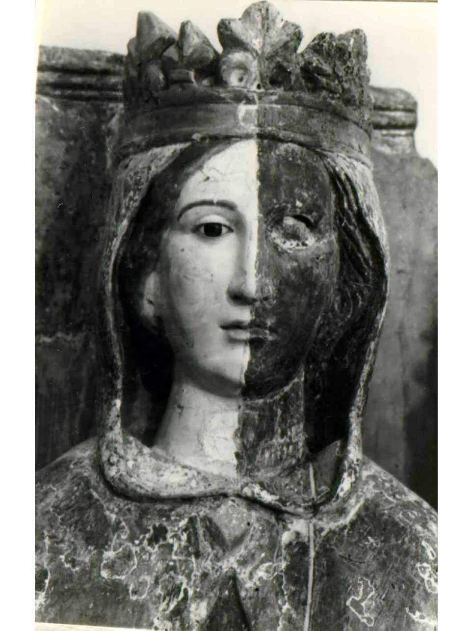 MADONNA DEI REPENTITI, MADONNA CON BAMBINO (SCULTURA) - AMBITO MERIDIONALE (INIZIO sec. XV)