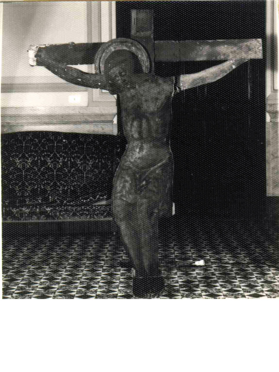 Cristo crocifisso (dipinto) - ambito napoletano (fine sec. XVI)