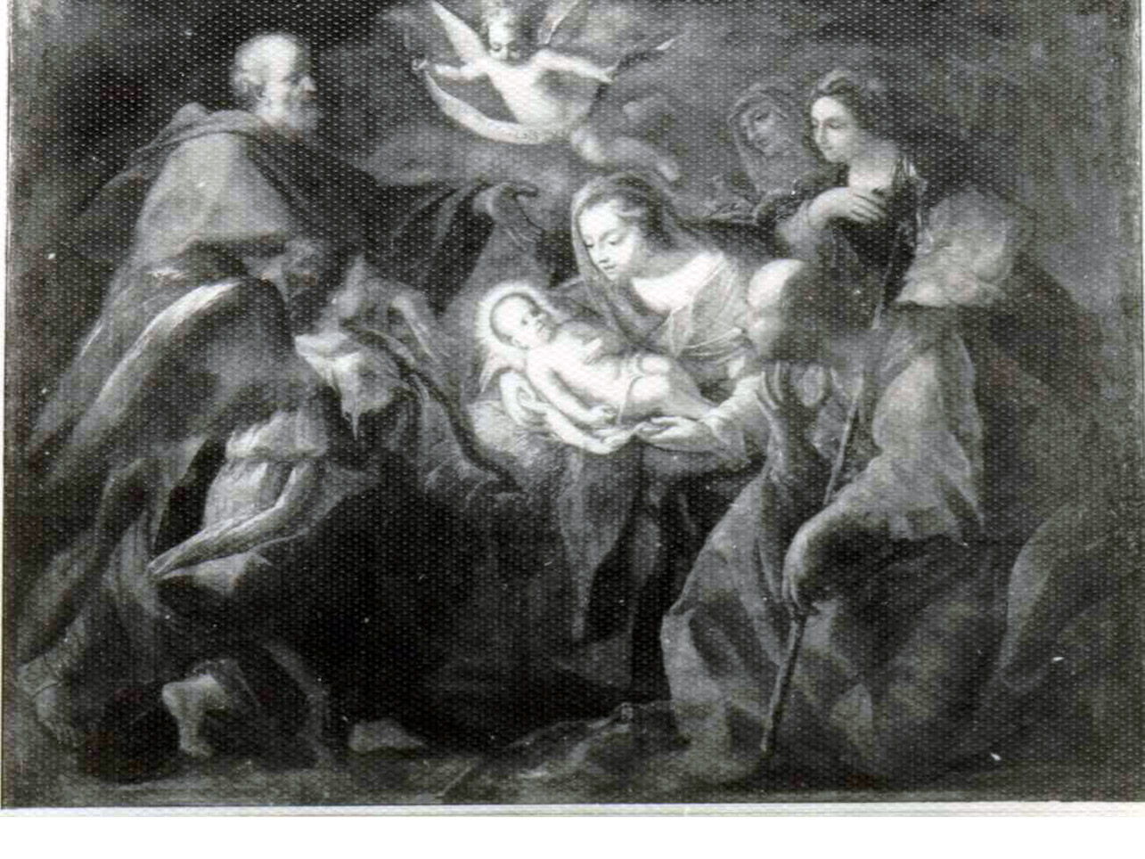 natività di Gesù (dipinto) - ambito napoletano (metà sec. XVIII)