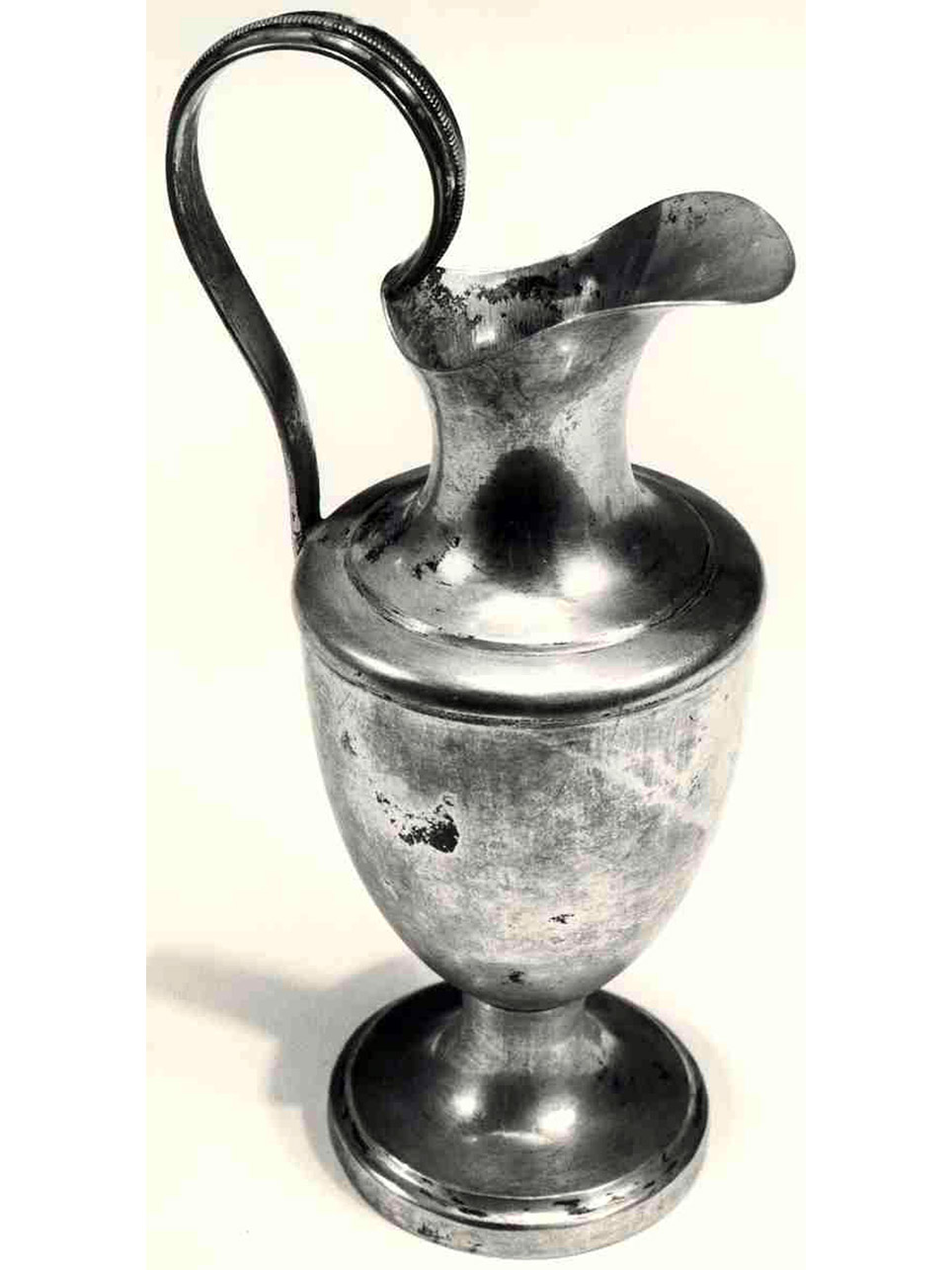 brocca - bottega argentiera napoletana (FINE sec. XIX)