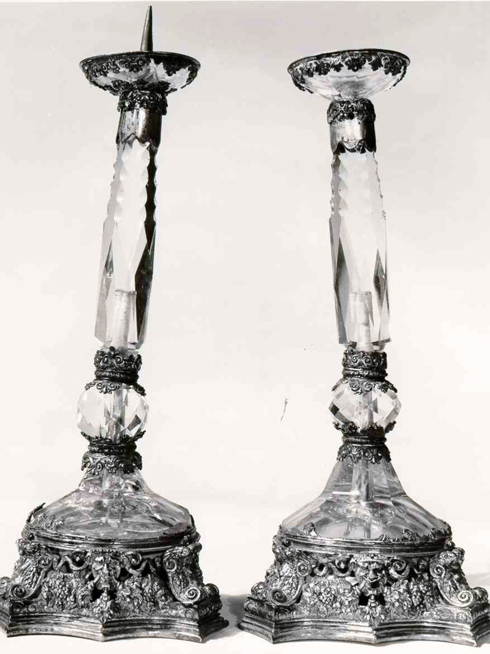 candeliere-calamaio, serie - bottega lombardo-veneto (metà sec. XVI)